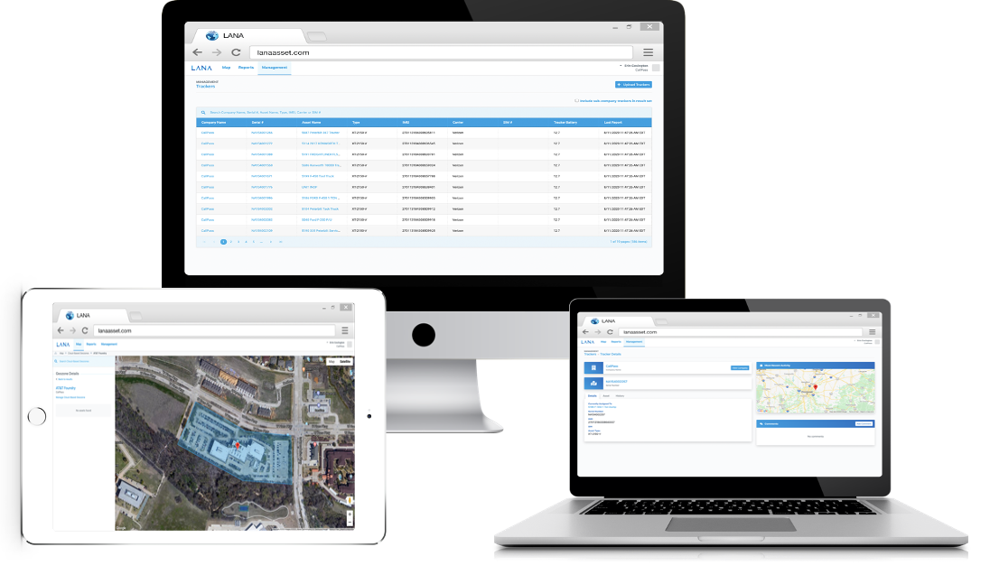 LANA TM Asset Tracking Software